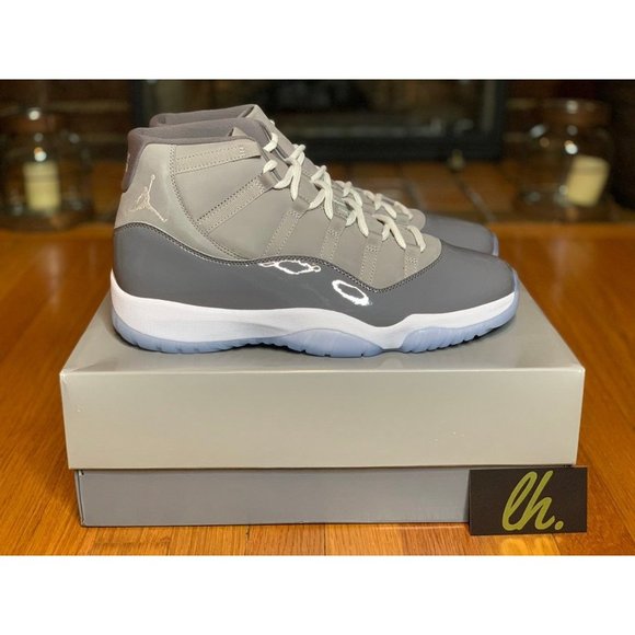 Sz 13 Air Jordan Retro 11 "Cool Grey" - Picture 5 of 7